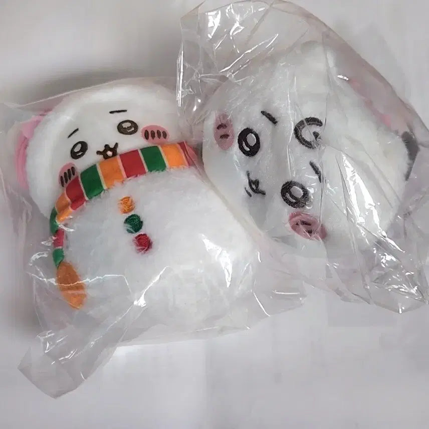 [BUNJANG] Cheikawa Baby Plush, Snowman Mascot Doll / 치이카와 베이비 누이, 눈사람 마스코트 인형