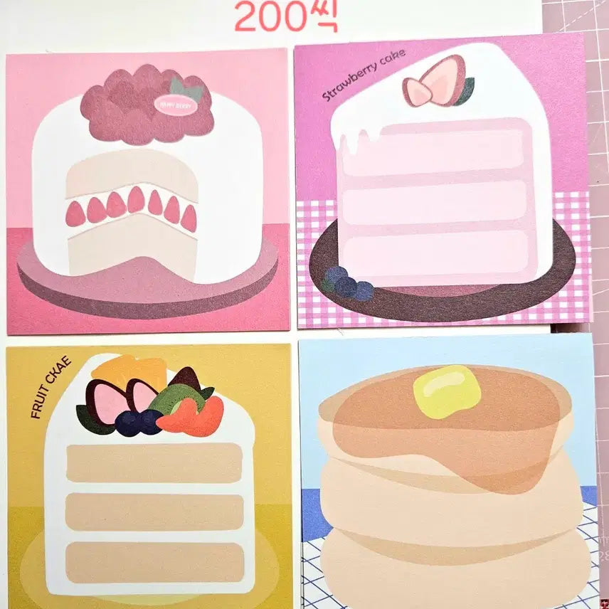 [BUNJANG] Custom Memo Pad Sheets / 고르는 떡메 띵