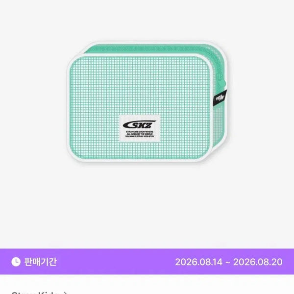 [BUNJANG] Stray Kids This & That Mesh Pouch / 스트레이키즈 this & that 팝업  매쉬파우치