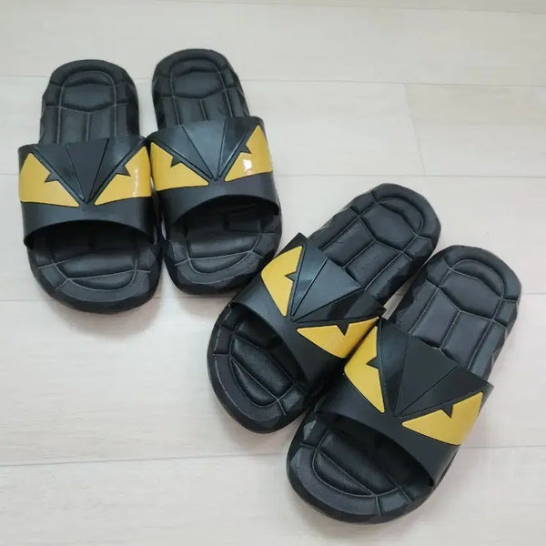 [BUNJANG] Fendi Monster Design Couple Slides / 펜디 커플 슬리퍼 팔아요