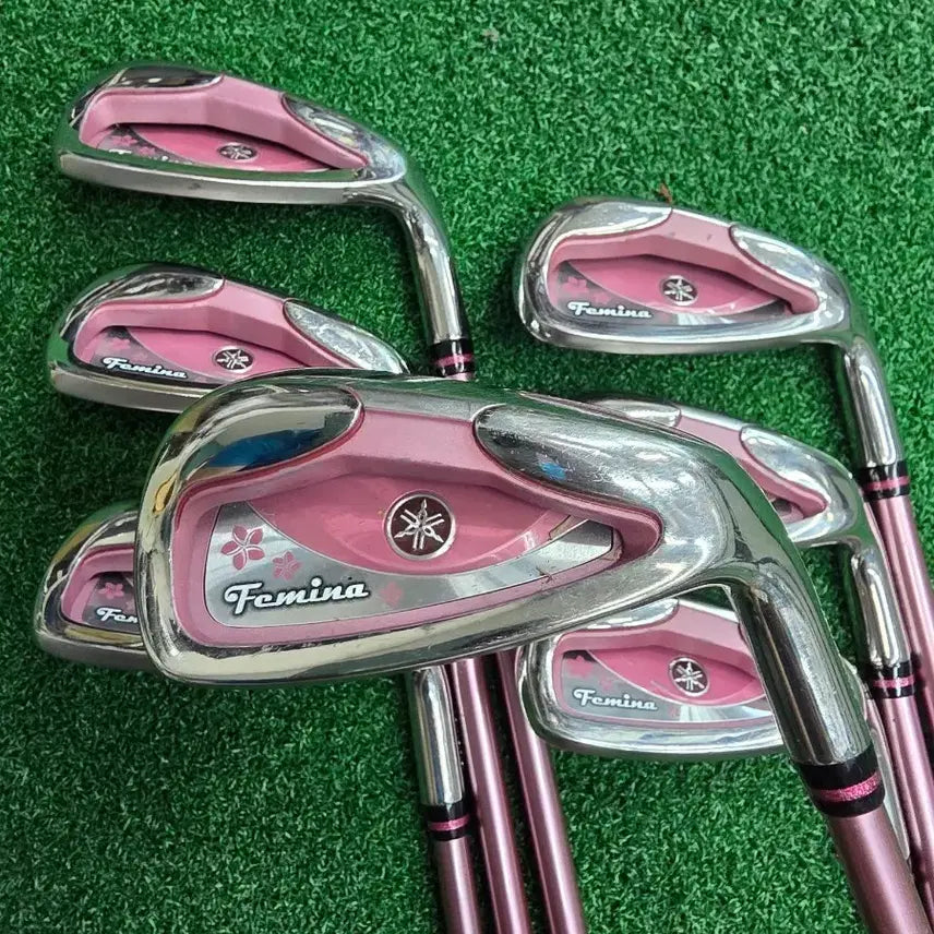 [BUNJANG] Yamaha Femina Iron Set (6-S, 7 Iron L) / 여성용 야마하 페미나 아이언세트 (6-S 7아이언 L)