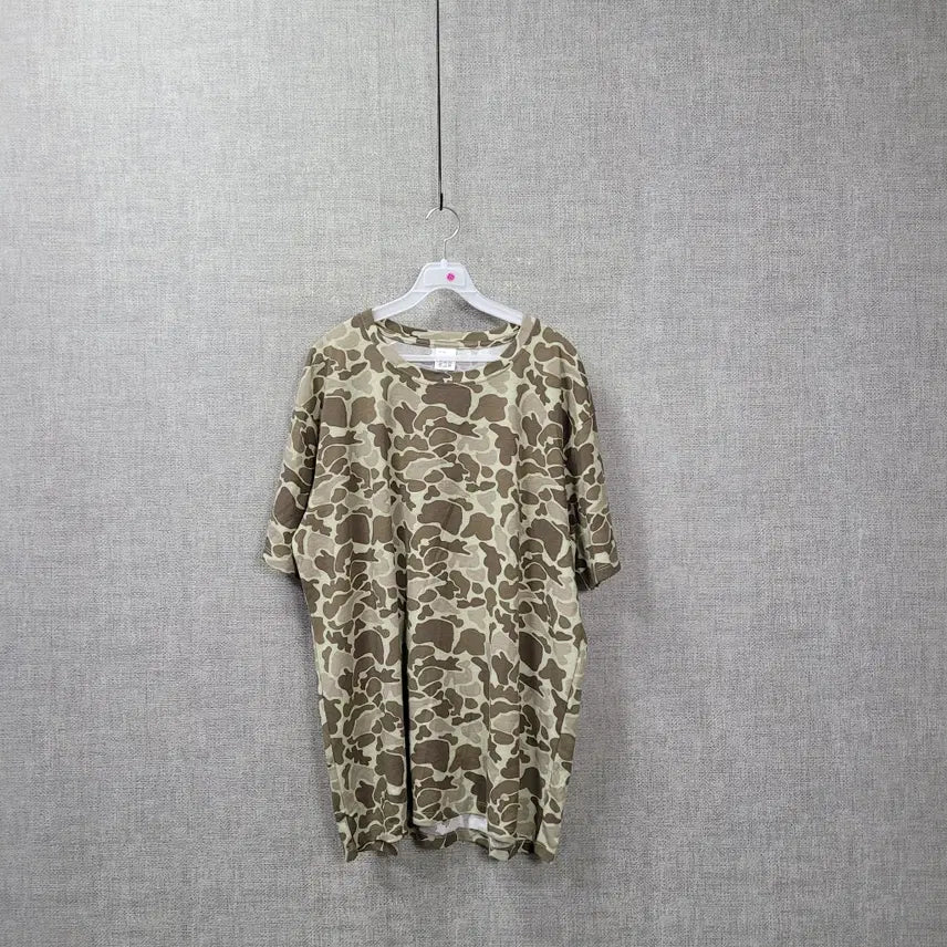 [BUNJANG] Kamo Camo T-Shirt / ㄹ337 카모 반팔 110