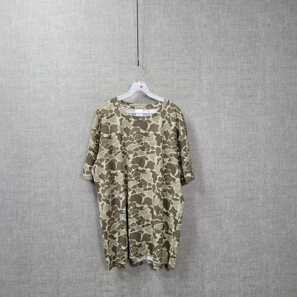 [BUNJANG] Kamo Camo T-Shirt / ㄹ337 카모 반팔 110