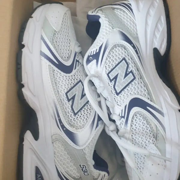 [BUNJANG] New Balance 530 White Dark Mercury Sneakers / MR530BA 225사이즈