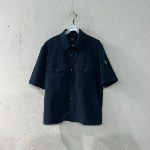 [BUNJANG] Fjällräven Short Sleeve Shirt / 피엘라벤 반팔 셔츠