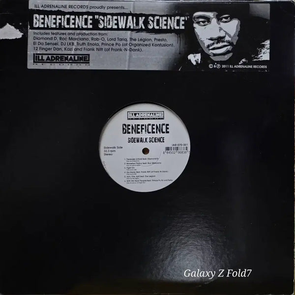 [BUNJANG] Beneficence Sidewalk Science LP Vinyl Record / BA-694. 베네피센스.Sidewalk science. LP 음반.