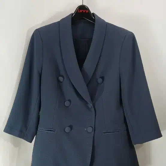 [BUNJANG] Modern Double-Button Jacket / 모던한 칠부소매 더블 버튼 재킷