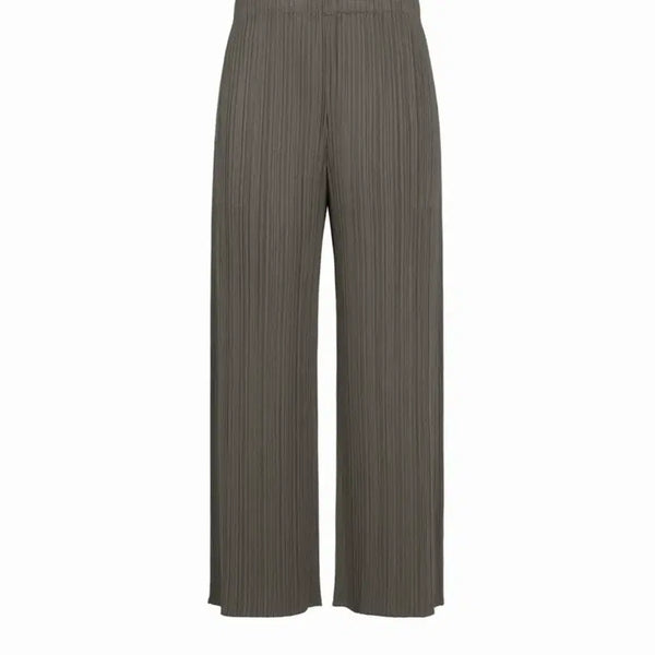 [BUNJANG] Pleats Please August Monthly Pants Charcoal Size 3 / 플리츠플리즈 8월 먼슬리 팬츠 차콜 3사이즈