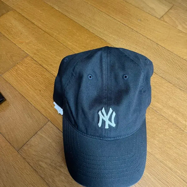 [BUNJANG] MLB Charcoal Basic Logo Baseball Cap / Mlb 볼캡 차콜