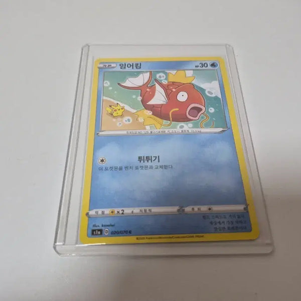 [BUNJANG] Kanahoi Magikarp Pokemon Card / 포켓몬카드 카나헤이 잉어킹