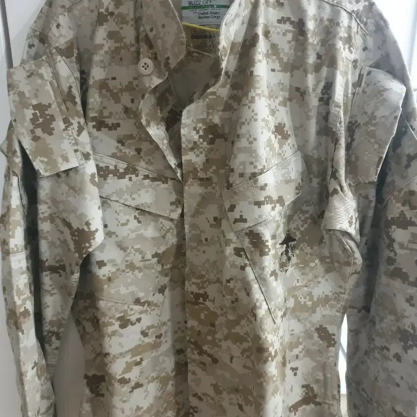 [BUNJANG] USMC Desert Digital Camo Combat Uniform Top / 미국 해병대 데저트 디지털 카모 전투복 상의