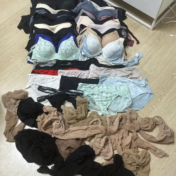 [BUNJANG] Lingerie, Bras, Panties, and Stockings Bundle Set / 속옥.브라.팬티.스타킹 일괄 한번에 저렴하게 정리