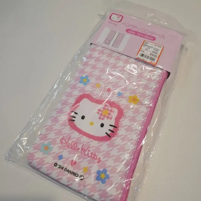 [BUNJANG] Hello Kitty Kaohana Hair Iron Pouch Case / 헬로키티 카오하나 고데기 파우치 헤어 아이론 케이스