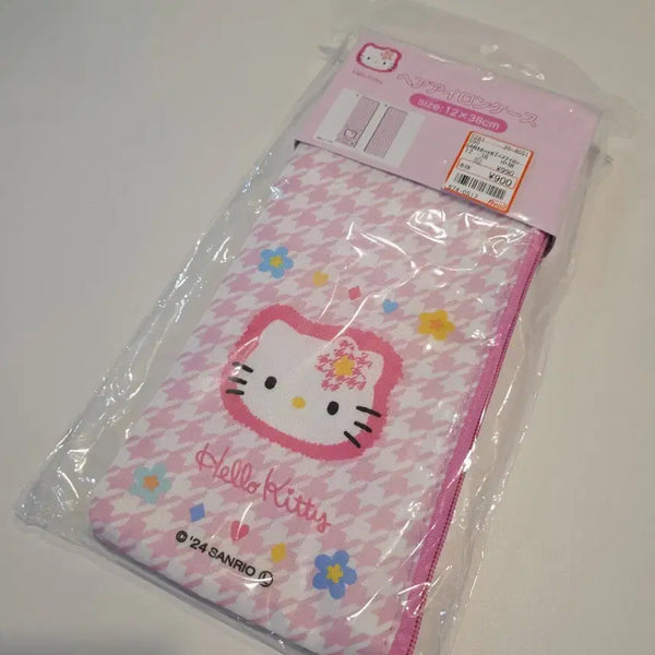 [BUNJANG] Hello Kitty Kaohana Hair Iron Pouch Case / 헬로키티 카오하나 고데기 파우치 헤어 아이론 케이스
