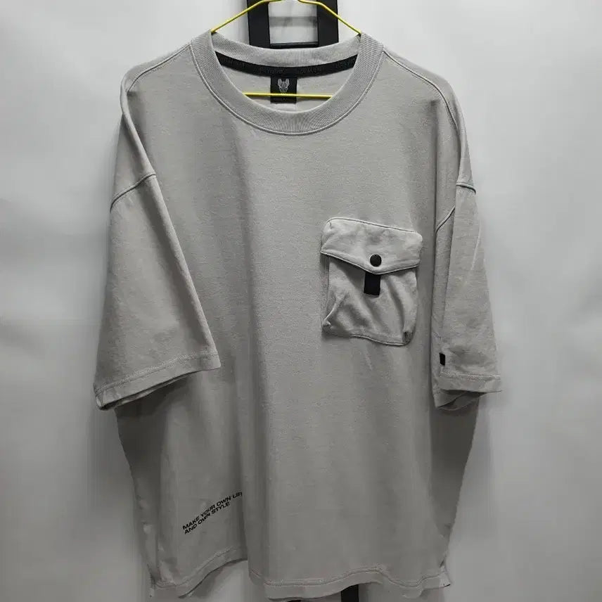 [BUNJANG] Life Work Grey Pocket T-Shirt L / 라이프워크 반팔 포켓티 그레이 L