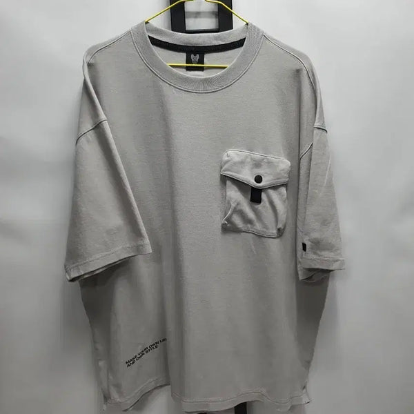 [BUNJANG] Life Work Grey Pocket T-Shirt L / 라이프워크 반팔 포켓티 그레이 L