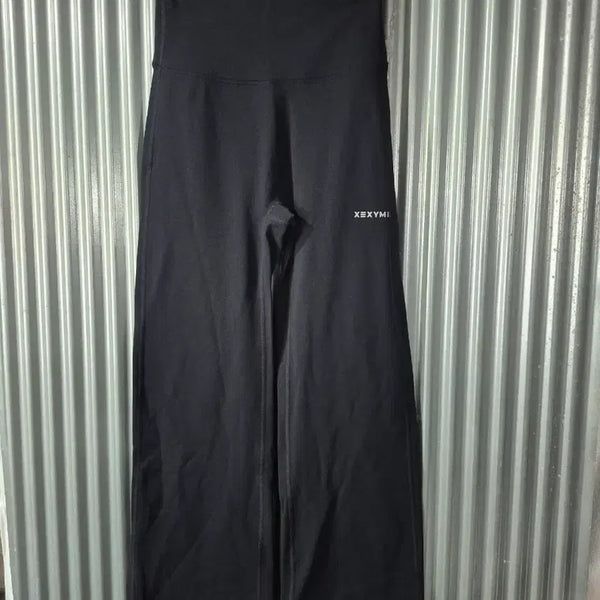 [BUNJANG] Xexymix Women's Lightly Brushed Wide Leggings Black M / M 젝시믹스 여성 약기모 와이드 레깅스 블랙