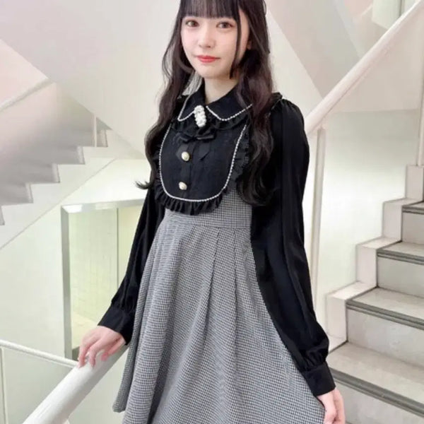 [BUNJANG] Rosita One-Piece Dress Black Authentic / 로지타 원피스 블랙 정품 / 지뢰계 양산형 양지뢰