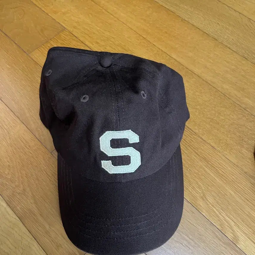 [BUNJANG] Selected Homme Logo Ball Cap - Brown / 셀렉티드 옴므 볼캡 브라운