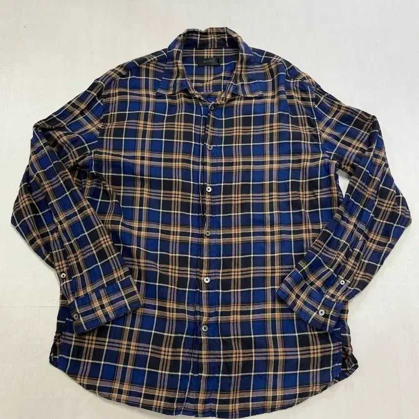 [BUNJANG] Moma Design Check Collar Shirt / (46)모마 모마디자인 체크 카라 셔츠