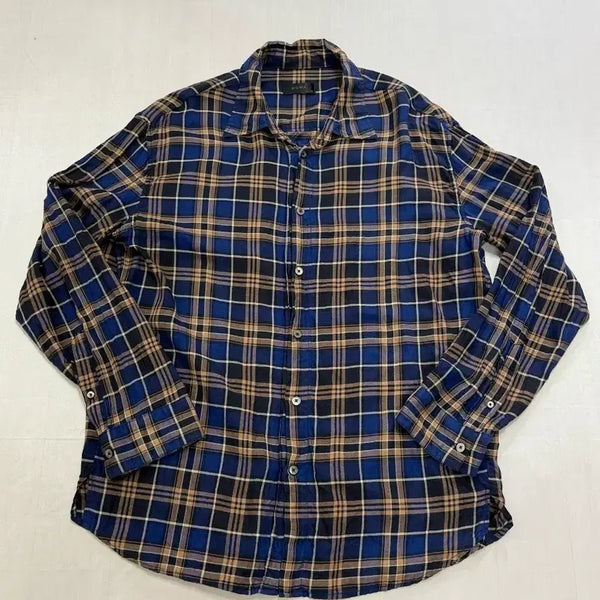 [BUNJANG] Moma Design Check Collar Shirt / (46)모마 모마디자인 체크 카라 셔츠
