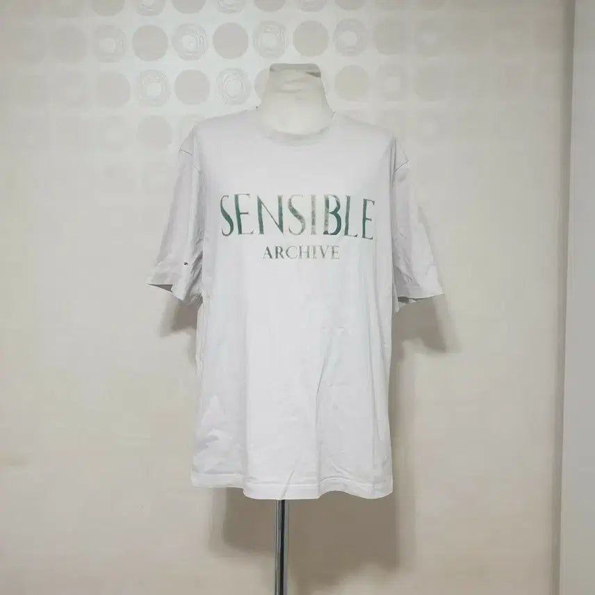 [BUNJANG] 8seconds Short-Sleeve T-Shirt Ivory / 에잇세컨즈 반팔티95 티셔츠95