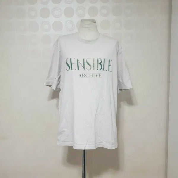 [BUNJANG] 8seconds Short-Sleeve T-Shirt Ivory / 에잇세컨즈 반팔티95 티셔츠95