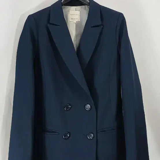 [BUNJANG] Honeygirl Double Button Navy Jacket / honeygirl 더블 버튼 네이비 자켓