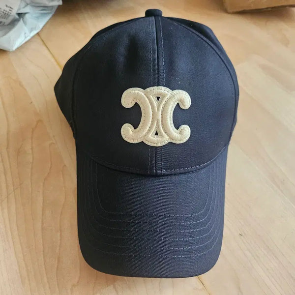 [BUNJANG] Celine Triomphe Cap Hat Black / 셀린느 트리옹프 캡 모자 블랙
