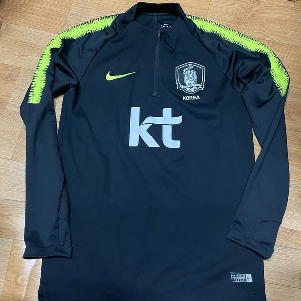 [BUNJANG] Nike Korea National Football Team Player Issue Half-Zip Drill Top - M (95) / 2018 나이키 코리아 축구 국가대표 선수지급용 국대 하프집업 드릴탑 M(95)