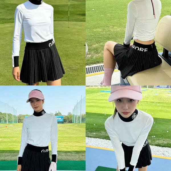 [BUNJANG] G/FORE Women's Long Sleeve Golf Shirt / #지포어 #GFORE#여성골프웨어