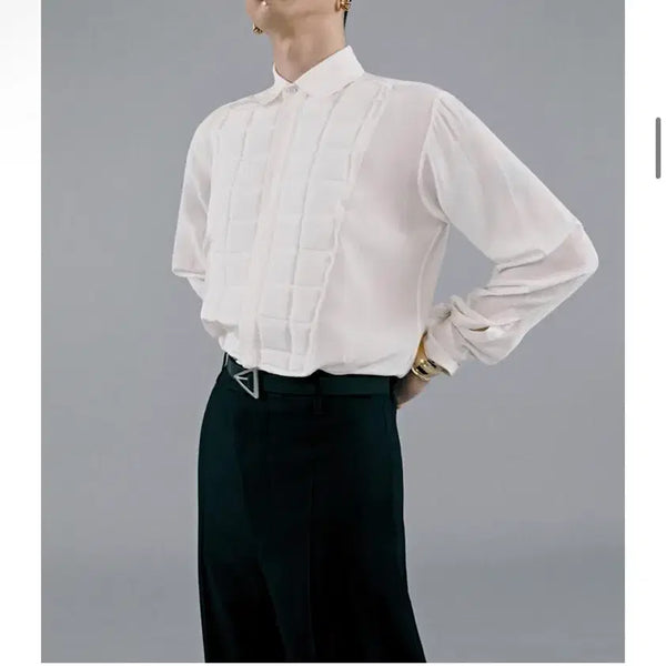 [BUNJANG] Bottega Veneta White Shirt / 보테가 베네타 셔츠 혁오 오혁