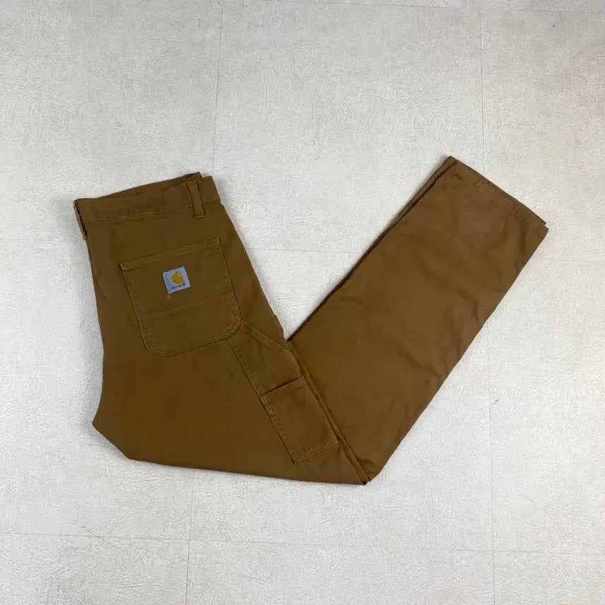 [BUNJANG] Carhartt WIP Single Knee Bean Cotton Pants / 칼하트 Wip 싱글니 된장 코튼 팬츠 (36)