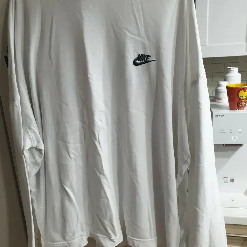[BUNJANG] Nike x PEACEMINUSONE G-Dragon Long Sleeve T-Shirt White / 나이키 피스마이너스원 지드래곤 긴팔 티셔츠 화이트
