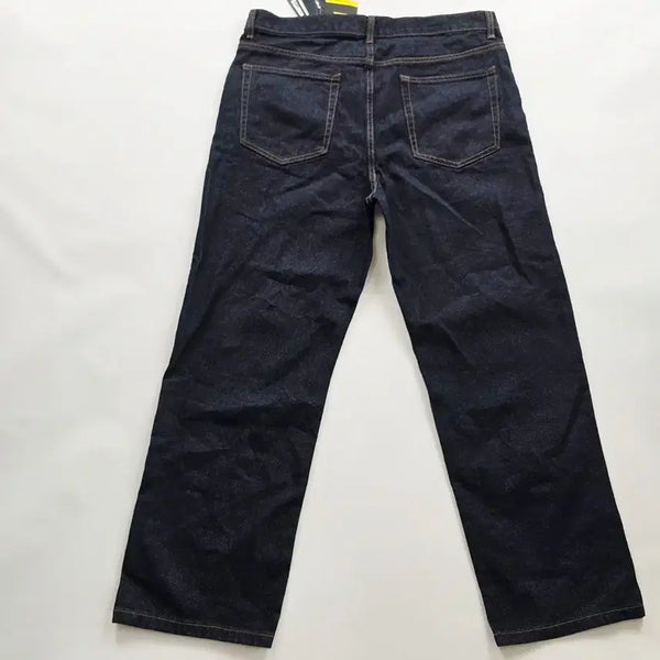 [BUNJANG] Musinsa Standard Straight Fit Dark Blue Denim Pants Size 36 / 무신사스탠다드 청바지 일자 진청 데님팬츠 사이즈36 R6971