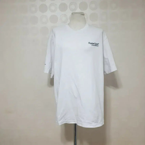 [BUNJANG] Chase Cult White Short Sleeve T-Shirt 95 / 체이스컬트 흰반팔티95 반팔티95