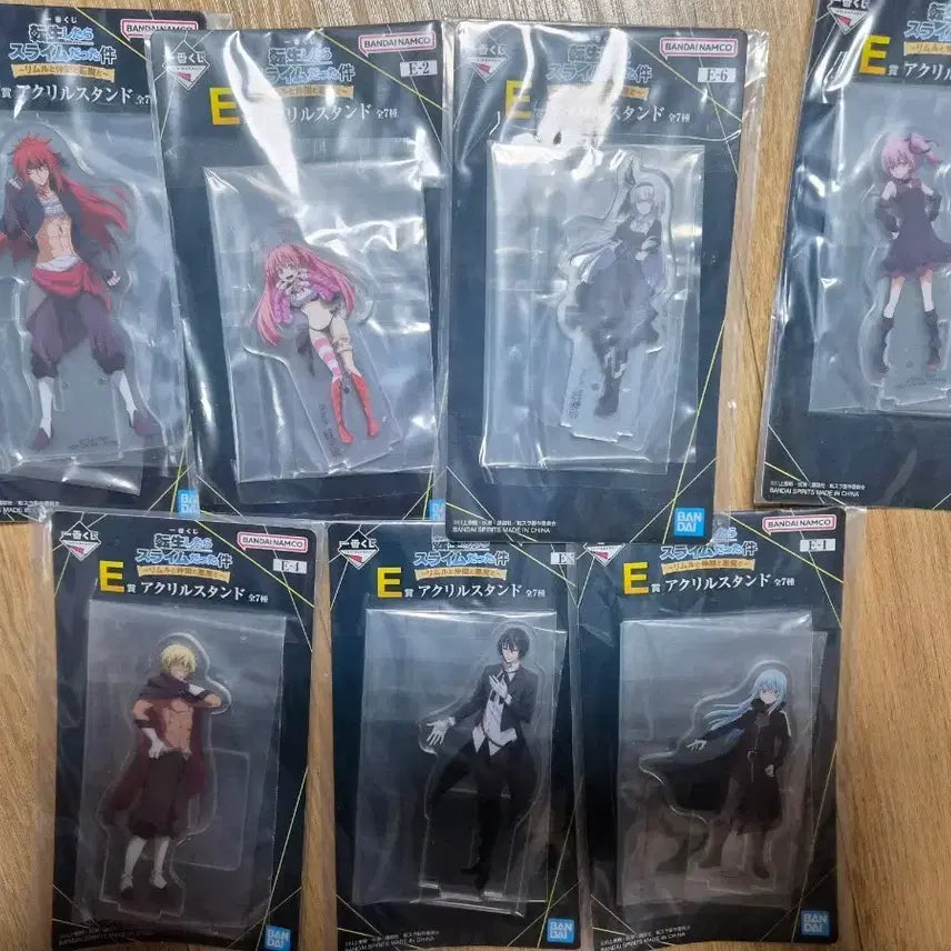 [BUNJANG] That Time I Got Reincarnated as a Slime Ichiban Kuji Acrylic Stand Full Set / 전생슬 아크릴스탠드 이치방쿠지 일괄