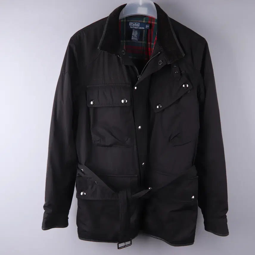 [BUNJANG] Polo Ralph Lauren Black Belted Hunting Jacket / 폴로 랄프로렌 블랙 벨트 헌팅 자켓 (S/95-100)