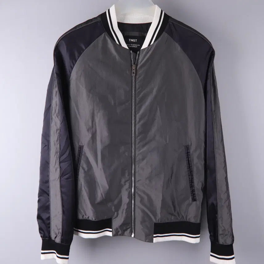 [BUNJANG] TNGT Blue Bomber Jacket (Size 95) / TNGT(티엔지티) 블루종 봄버 자켓(항공점퍼) (95)