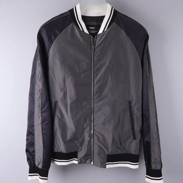 [BUNJANG] TNGT Blue Bomber Jacket (Size 95) / TNGT(티엔지티) 블루종 봄버 자켓(항공점퍼) (95)