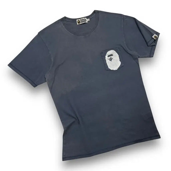 [BUNJANG] BAPE 2011 Saru Logo Pocket T-Shirt / 베이프 2011s 포켓 사루 로고 반팔 티셔츠