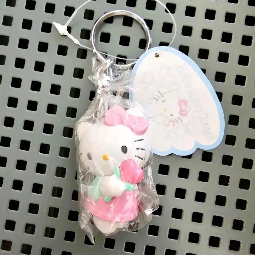 [BUNJANG] Hello Kitty Angel Keychain Strap / 천사 키티 키링, 엔젤키티스트랩, 카오하나 키티 스트랩