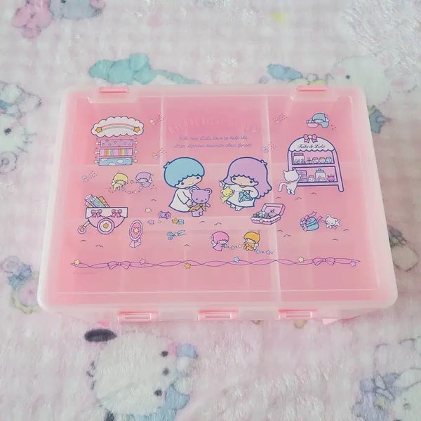 [BUNJANG] Sanrio Little Twin Stars Embroidery Club Bag Accessory Case / 산리오 리틀트윈스타 수예부 가방 소품함