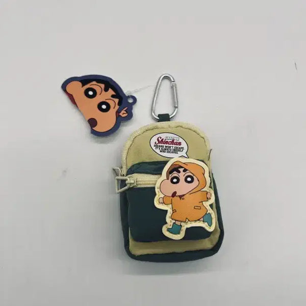 [BUNJANG] Crayon Shin-chan Mini Backpack Keyring Pouch / 짱구 미니 백팩 형태의 키링 파우치