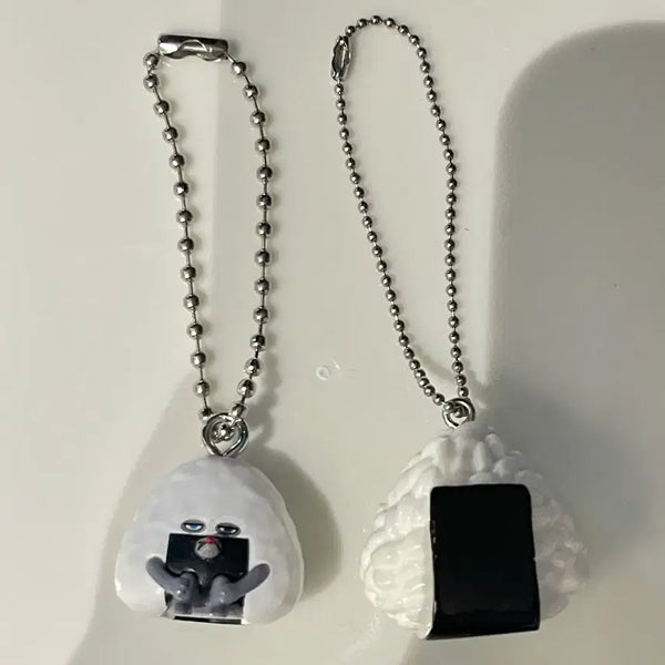 [BUNJANG] Onigiri Keyring Bundle Set / 삼각김밥 키링 일괄