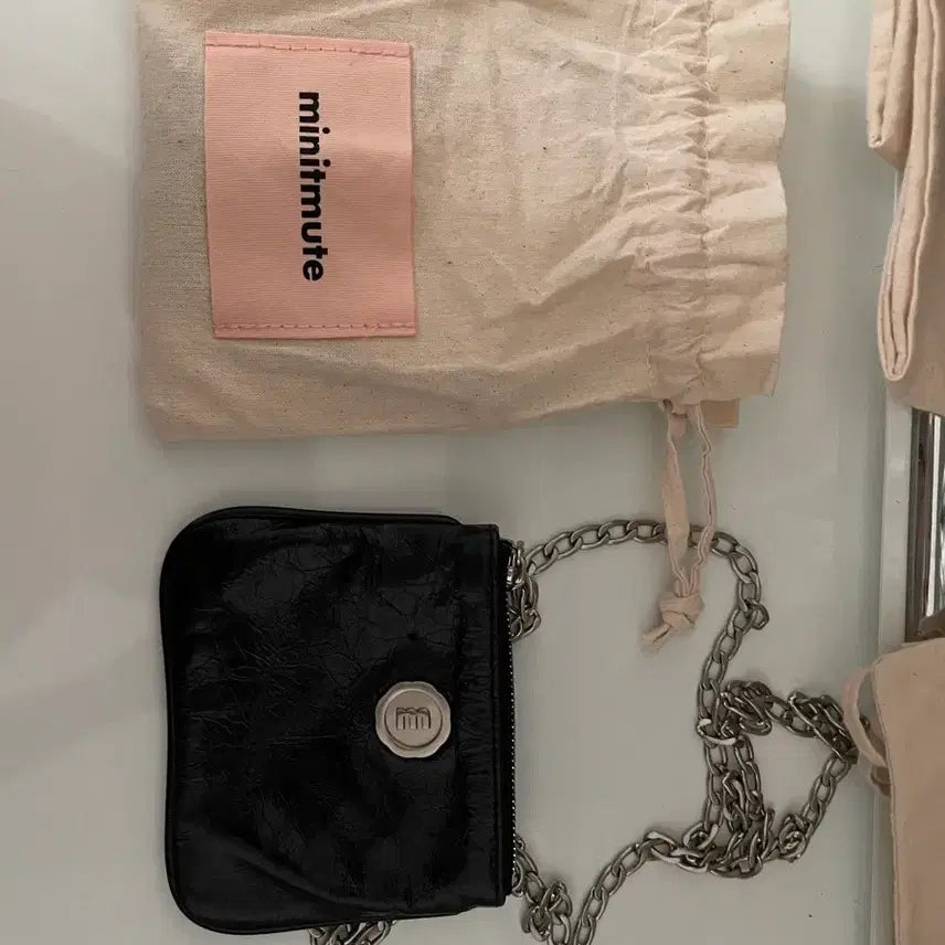 [BUNJANG] MinuteMute Brett Micro Bag - Black / 미닛뮤트 브렛 마이크로 블랙