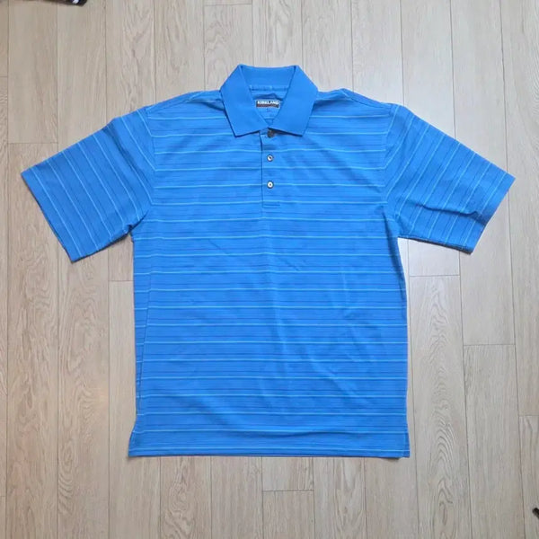 [BUNJANG] Kirkland Signature Short Sleeve Polo Shirt - Size 100 / 미사용 커클랜드 시그니처 카라 반팔티 100사이즈 (줄자사진 참고)