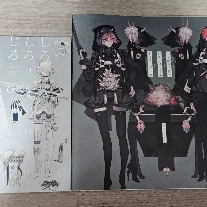 [BUNJANG] Hono Jiro Tōji Illustration Book Bundle Set / 호노지로토오지 일러스트북 일괄