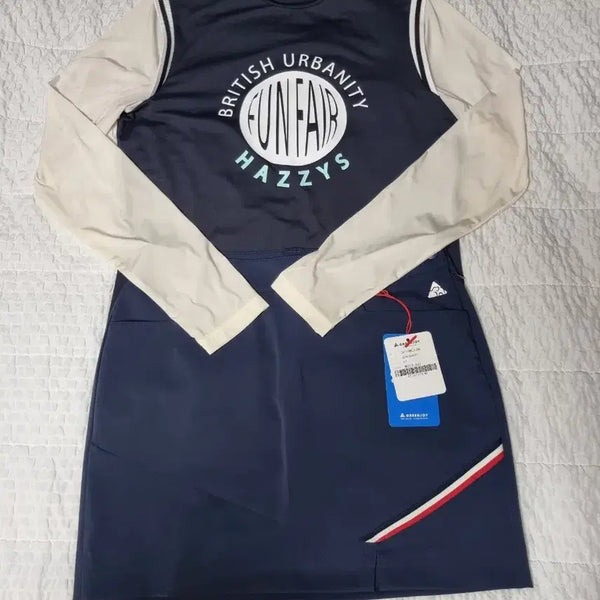 [BUNJANG] Hazzys Women's Golf Top & Greenjoy Skirt Set / 여성 골프 웨어