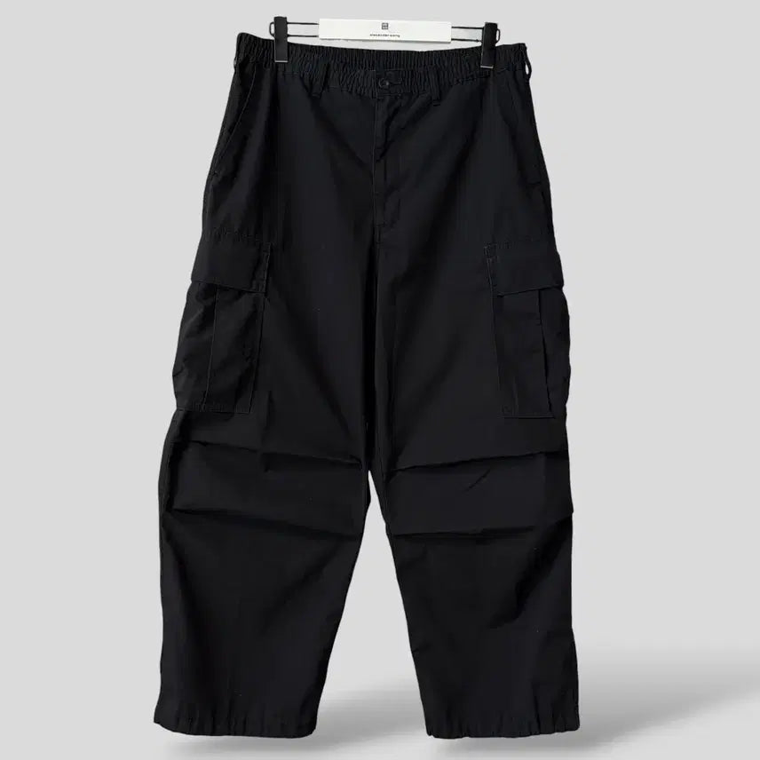 [BUNJANG] GU Jiyuu Super Wide Cargo Pants XL / (XL)GU 지유 슈퍼와이드 카고팬츠